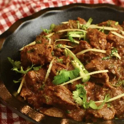 Shahi Paneer - Royal vegetarian specialty at New Mountain Village Edmonton